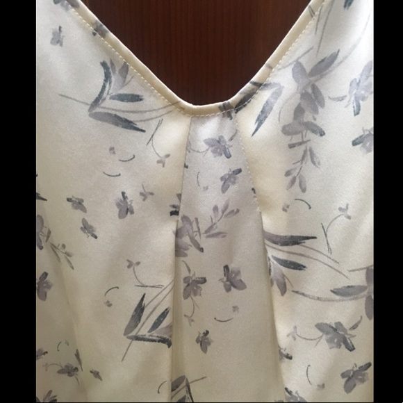 Vince Floral-Print Silk Camisole Size Large - Picture 2 of 5